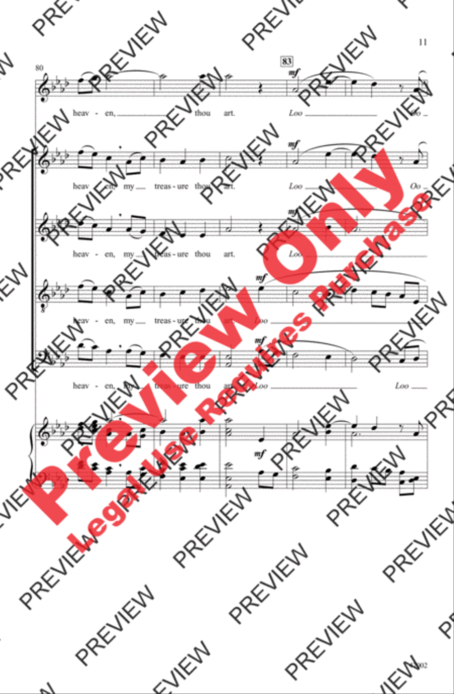 Be Thou My Vision Be Thou My Vision 4-Part scores gallery preview page 11