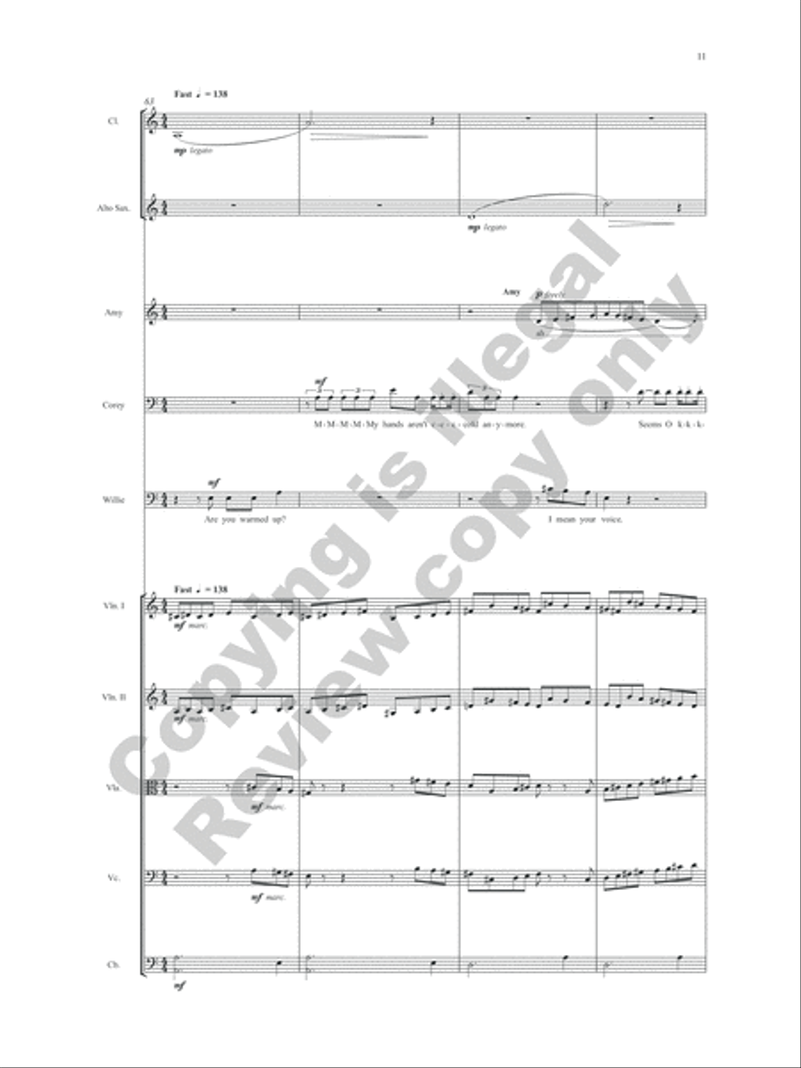 Choir Practice (Study Score) Choir scores gallery preview page 16