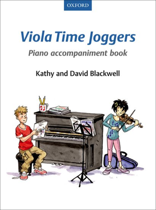 Book cover for Viola Time Joggers Piano Accompaniment Book