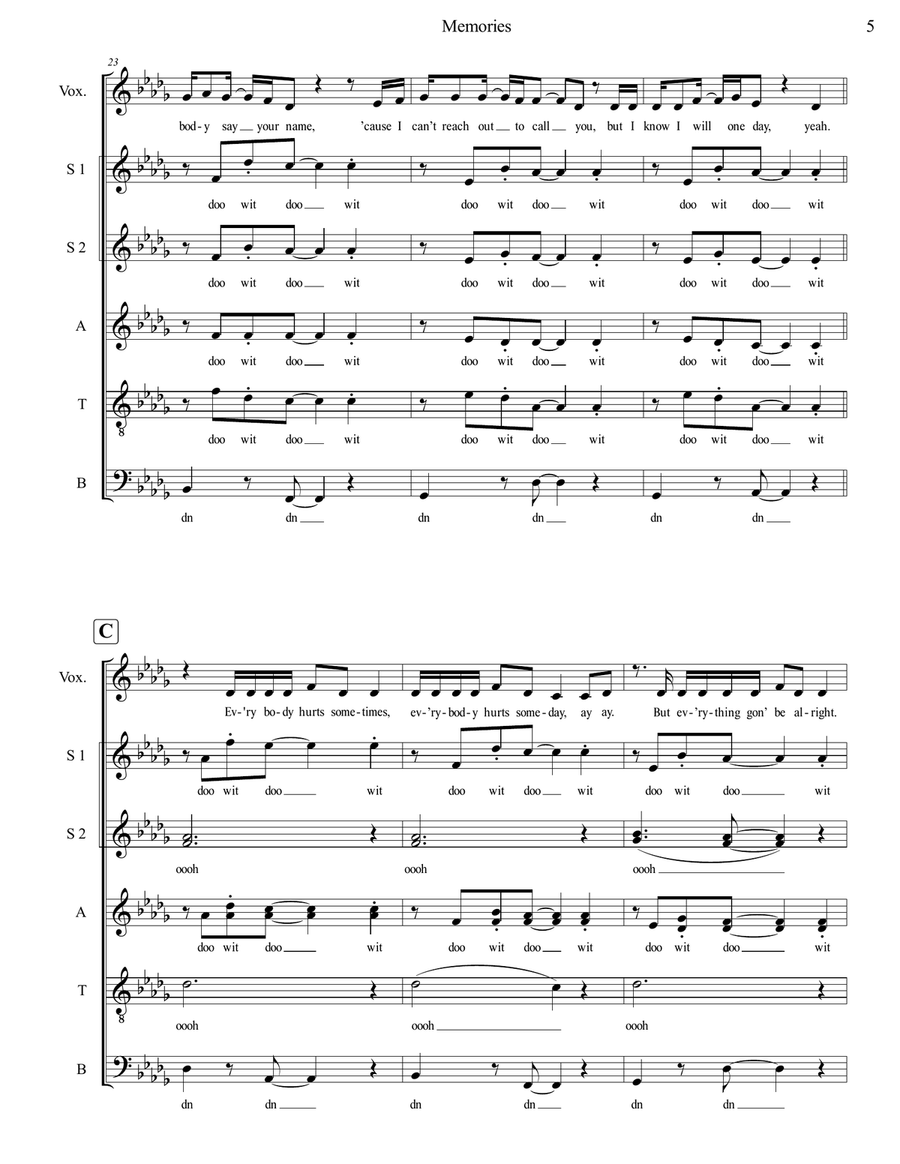 Memories Memories Divisi scores gallery preview page 5