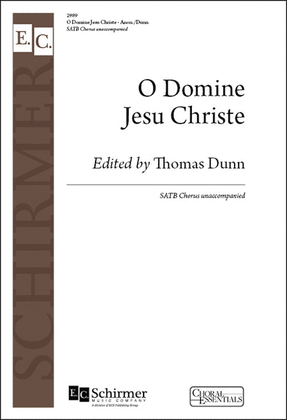 Book cover for O Domine Jesu Christe (O mighty Lord Christ)