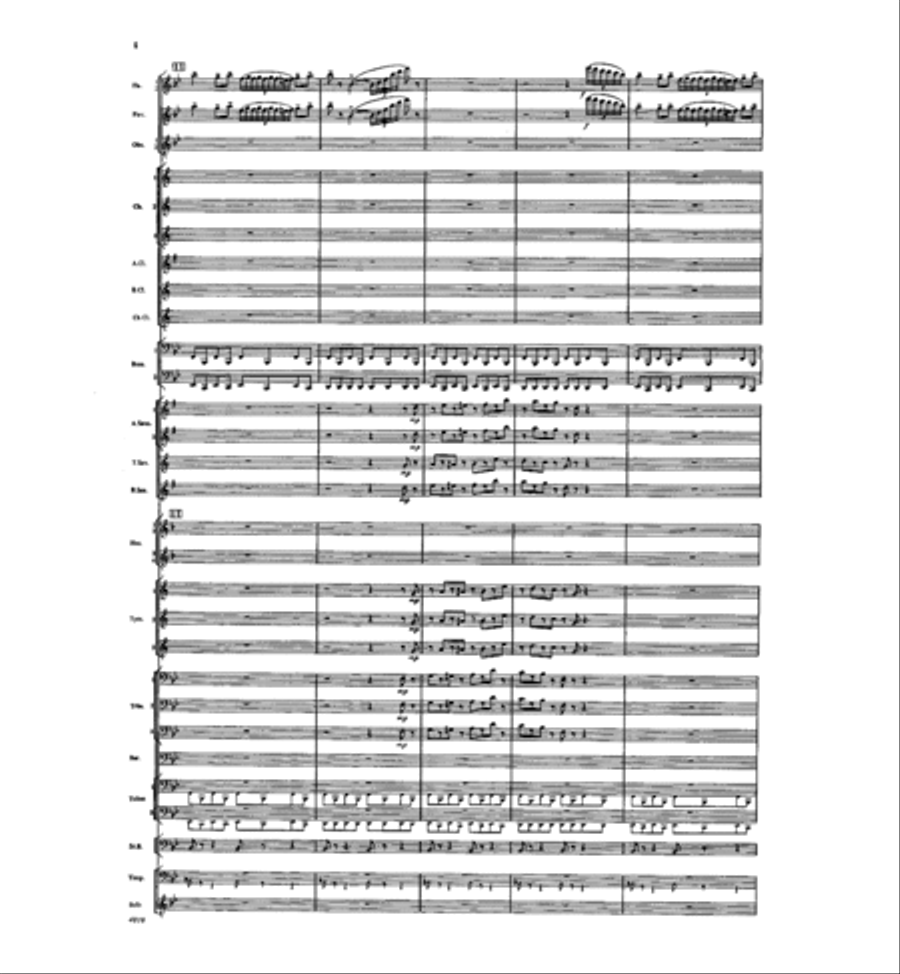 Selections from the Nutcracker Suite Concert Band scores gallery preview page 4