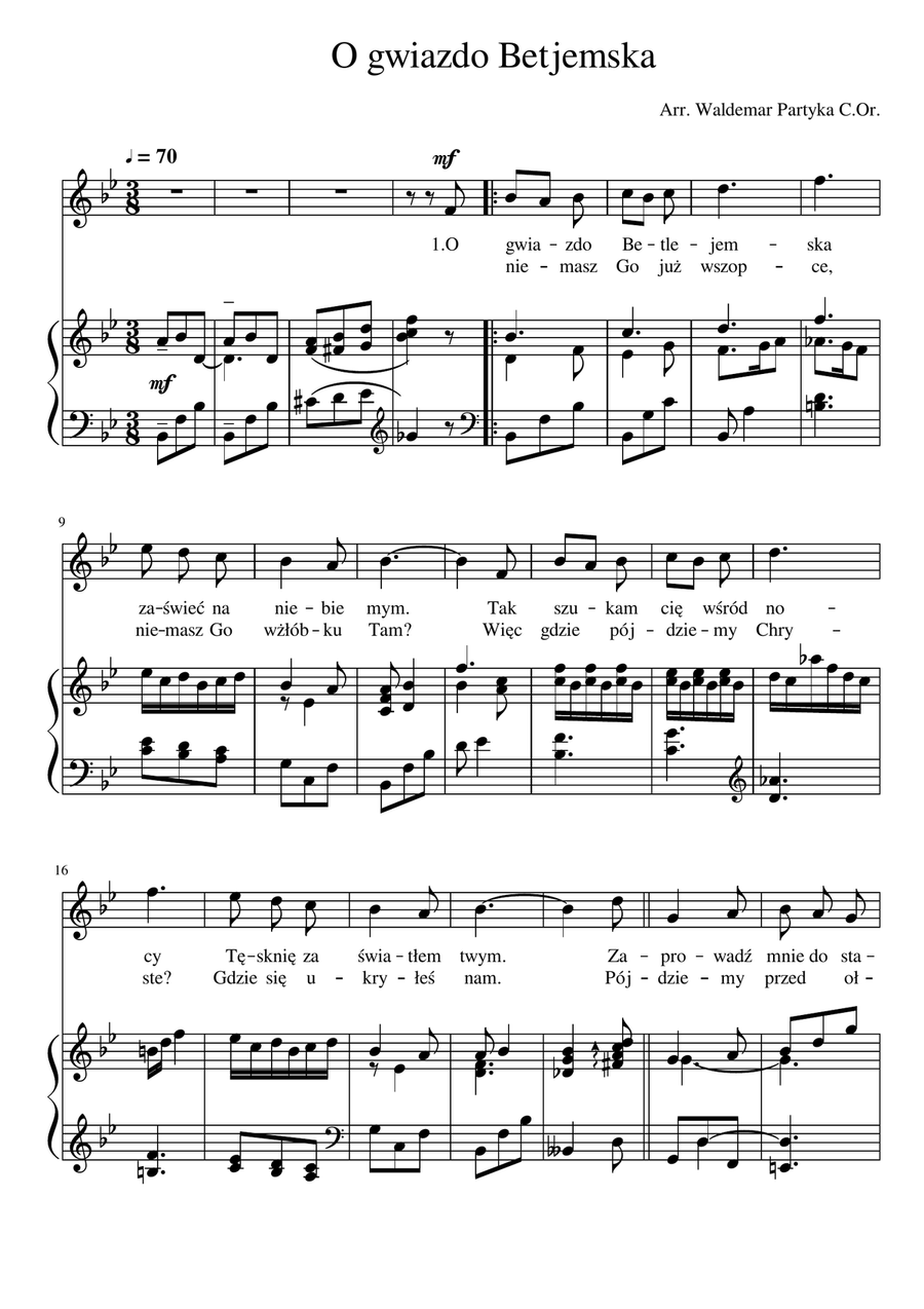 Polskie kolędy i pastorałki / Polish christmas carols and pastorales High Voice scores gallery preview page 2