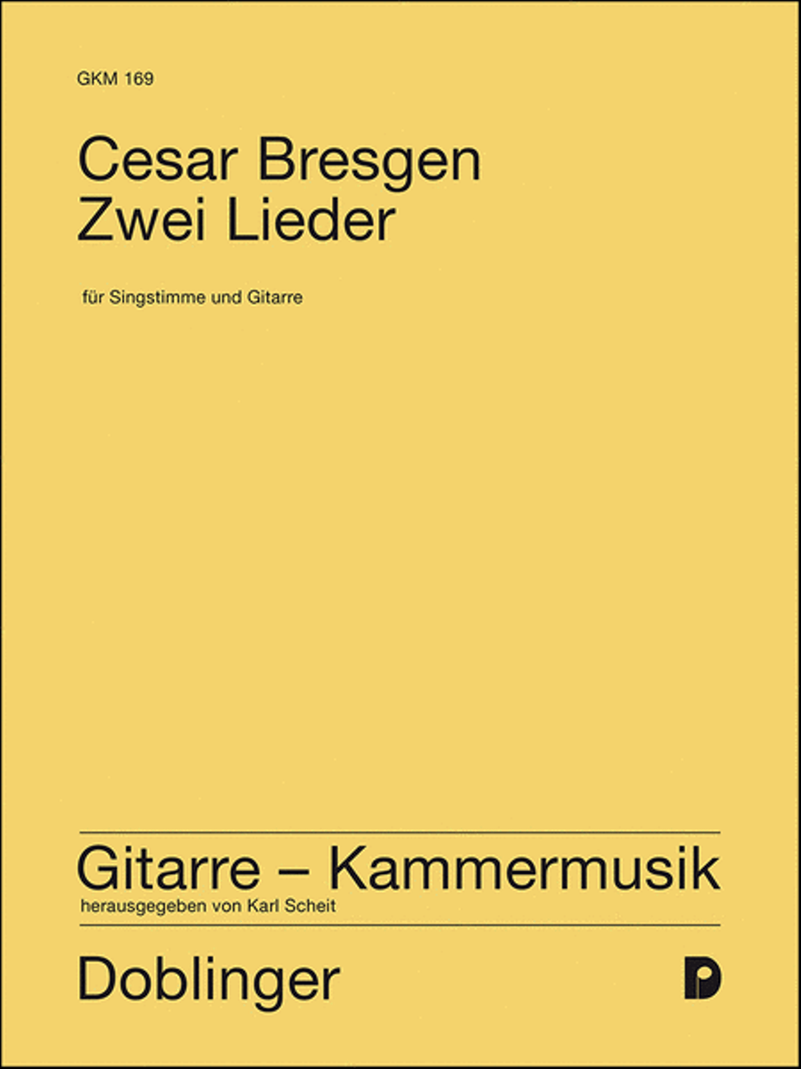 2 Lieder 2 Lieder Voice scores gallery preview page 1