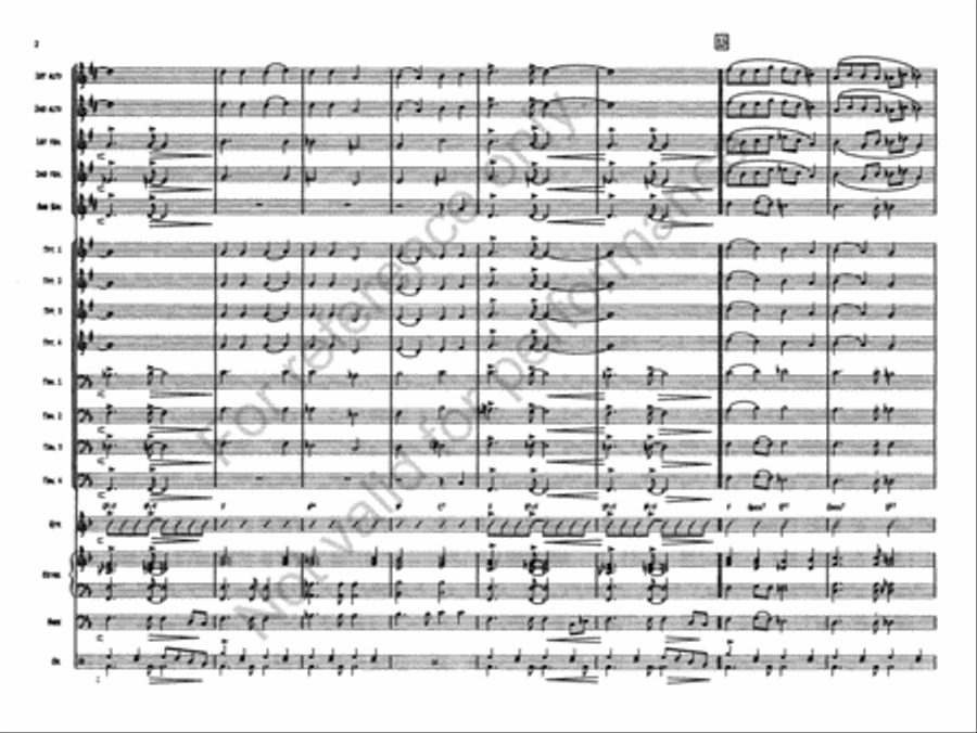 Christmas and Holiday Jazz Saver Pack Jazz Ensemble scores gallery preview page 4