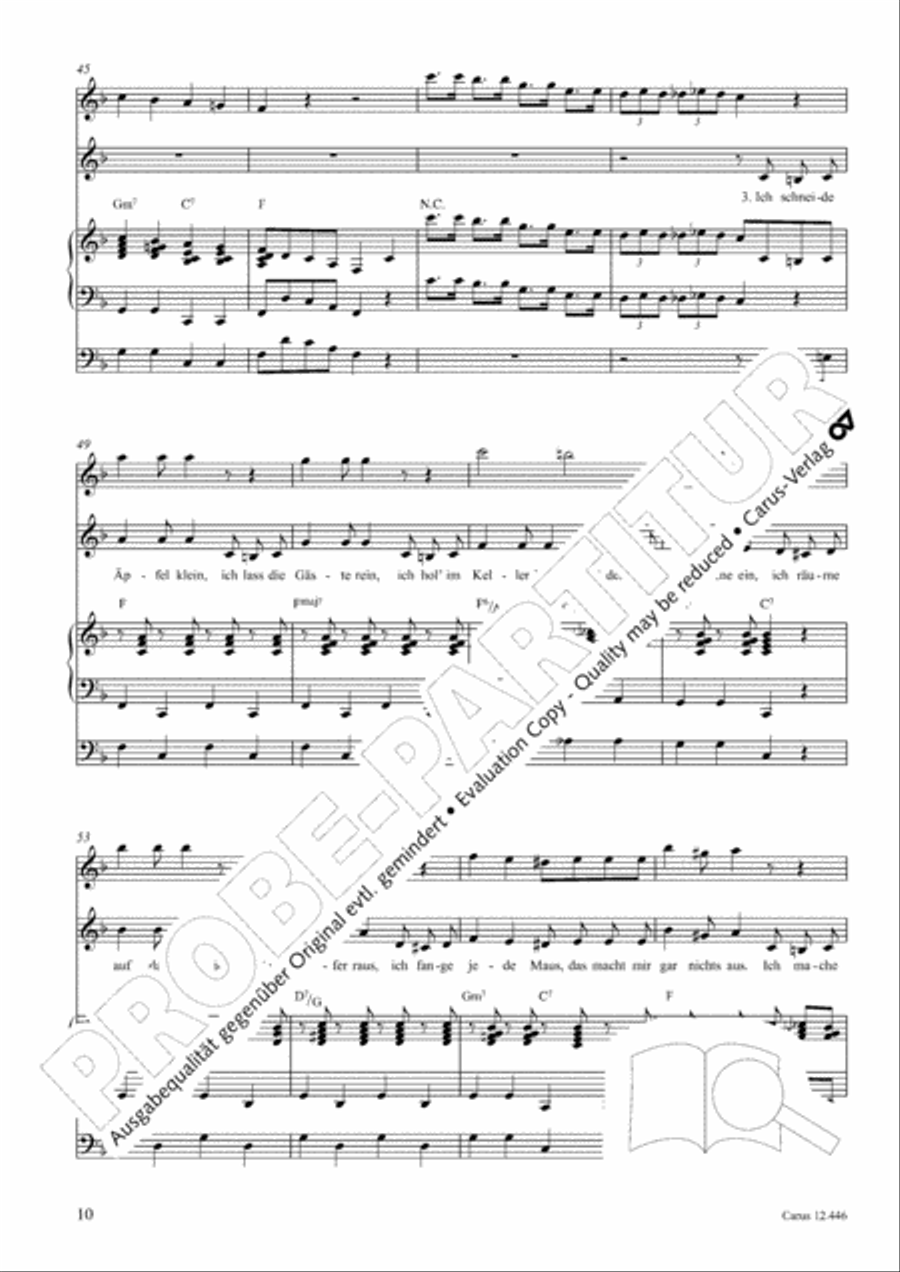 Die Freude dieser Zeit Children's Choir scores gallery preview page 11