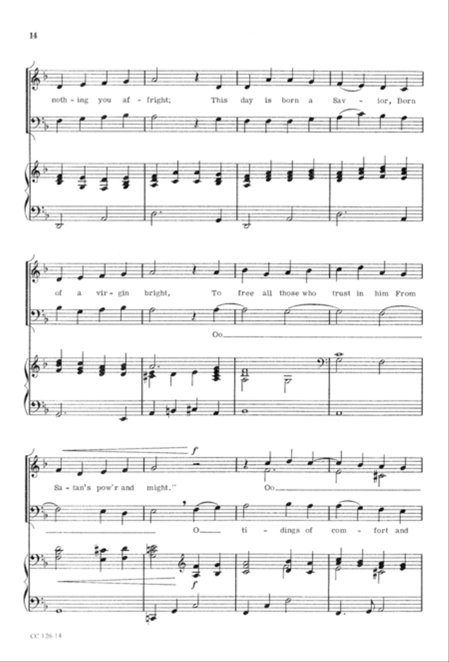 A Simple Christmas 3-Part scores gallery preview page 16