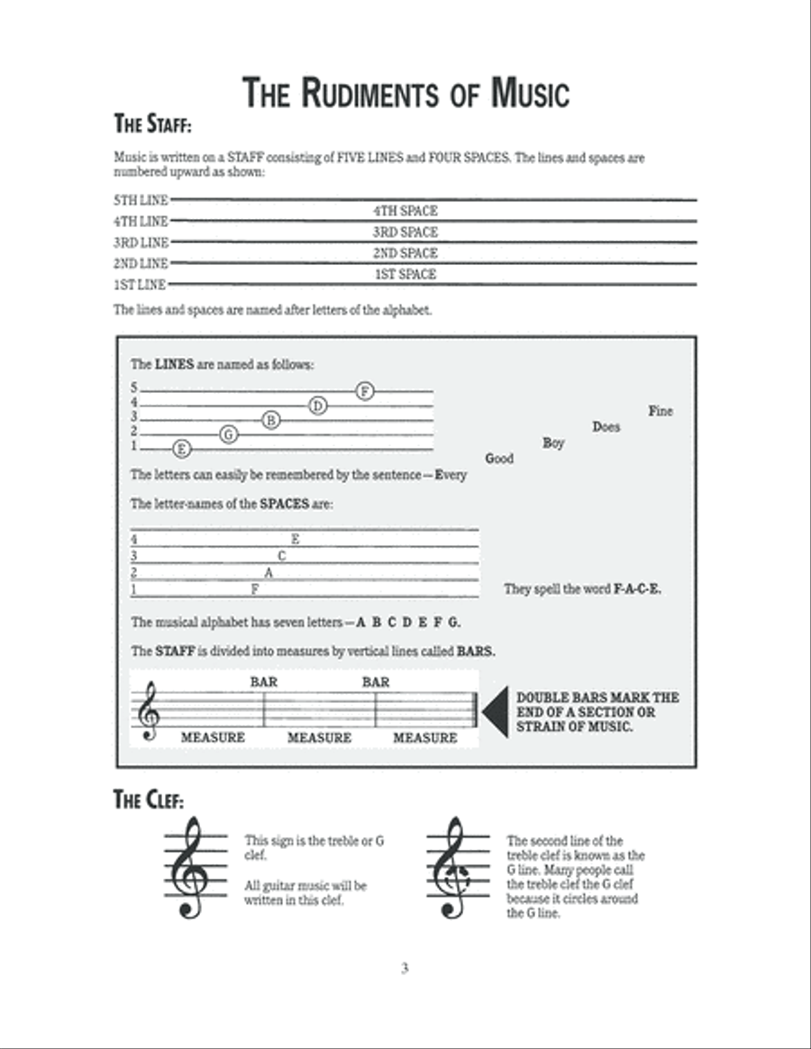 Comprehensive Guitar Note Reading Guide, Volume 1 Guitar scores gallery preview page 9