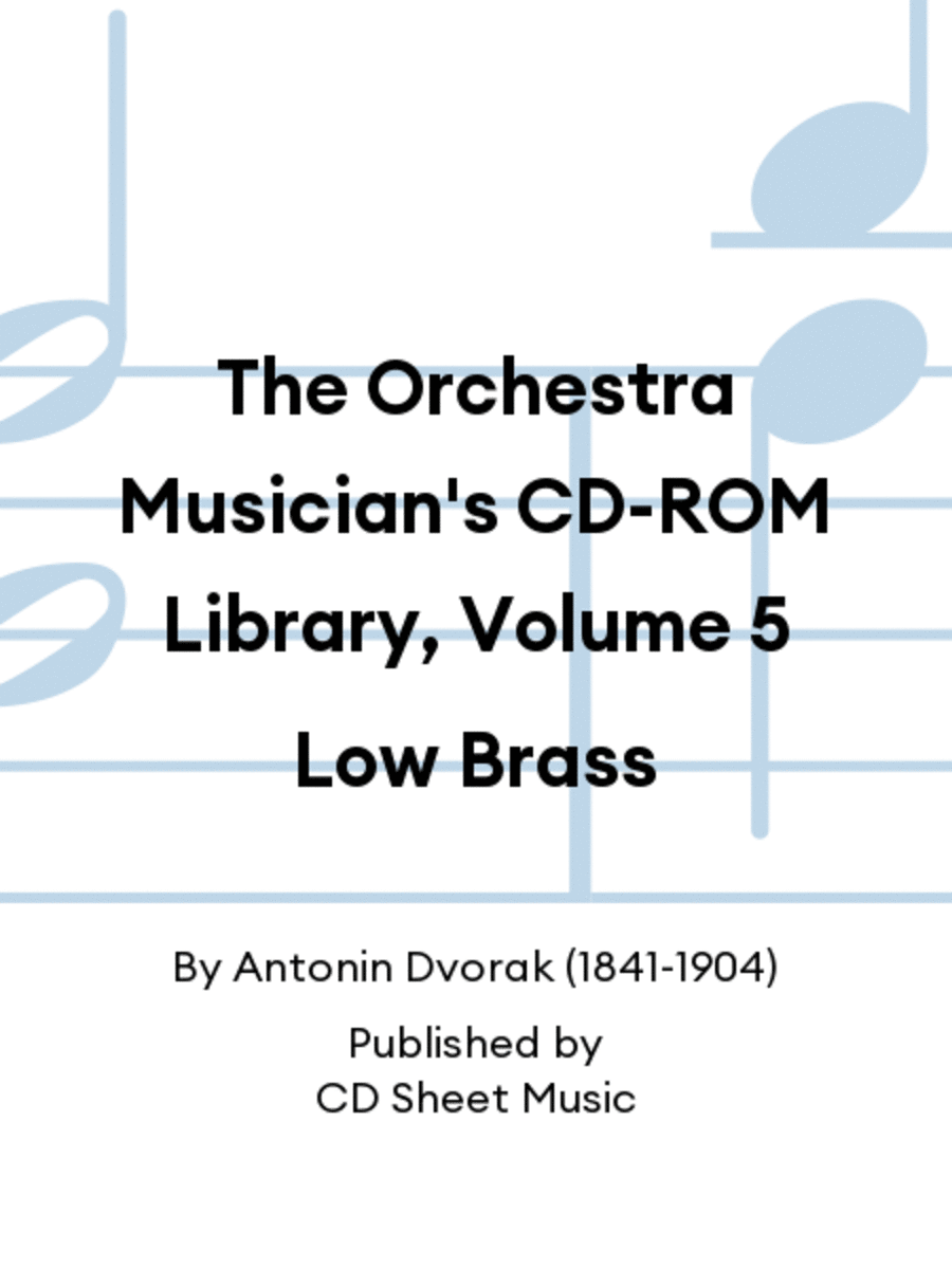 The Orchestra Musician's CD-ROM Library, Volume 5 Low Brass The Orchestra Musician's CD-ROM Library, Volume 5 Low Brass CD scores gallery preview page 1