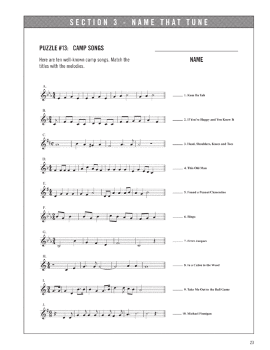 Music Fun 101 Teacher Editions scores gallery preview page 6