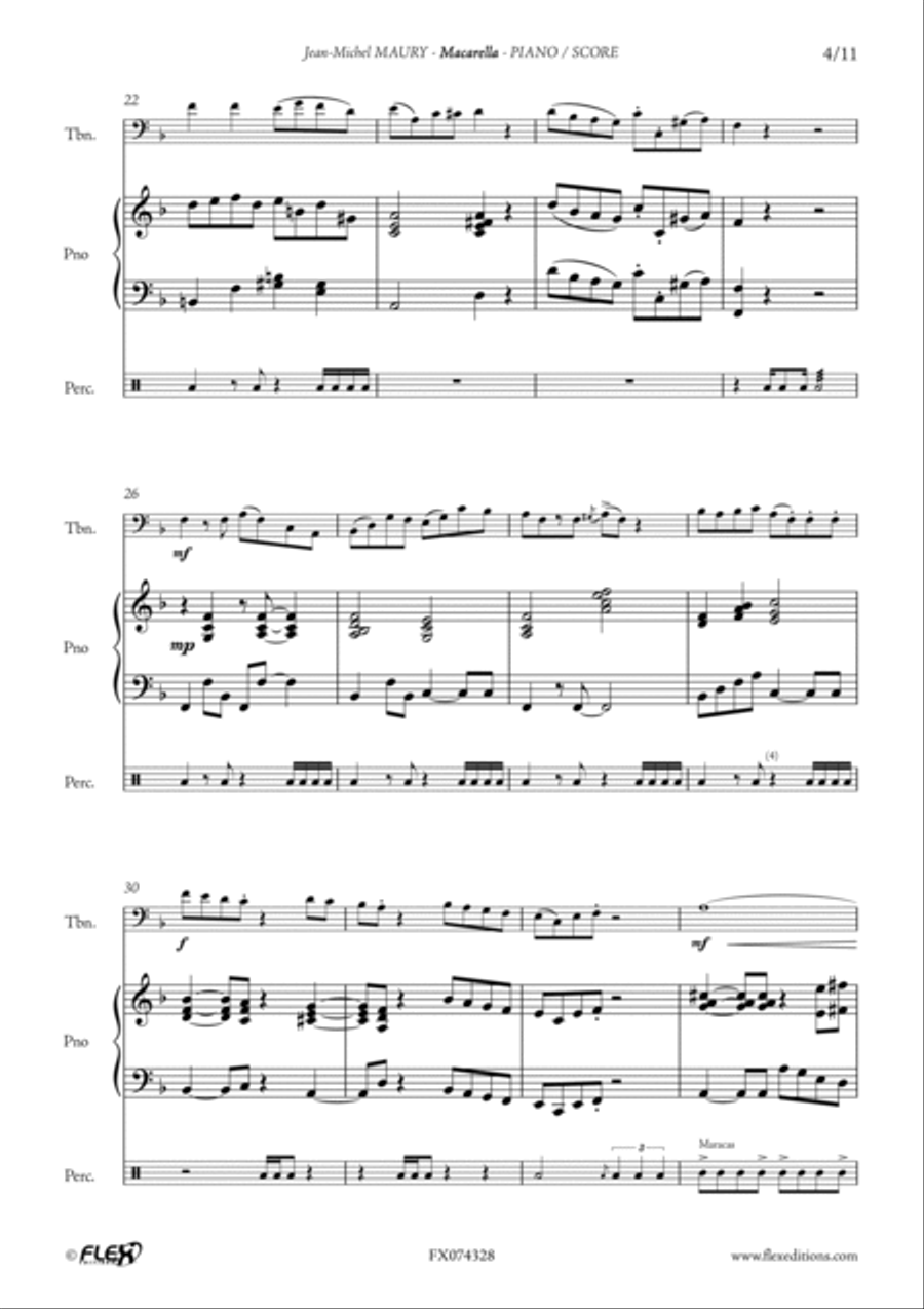 Macarella Macarella Piano Accompaniment scores gallery preview page 4