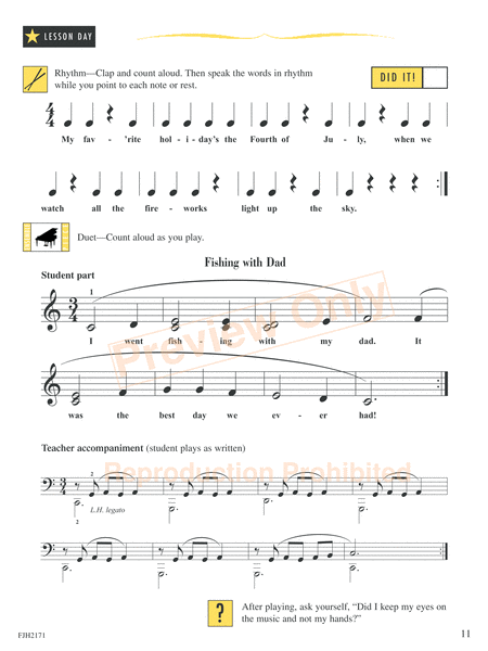 Sight Reading & Rhythm Every Day, Let's Get Started Book B