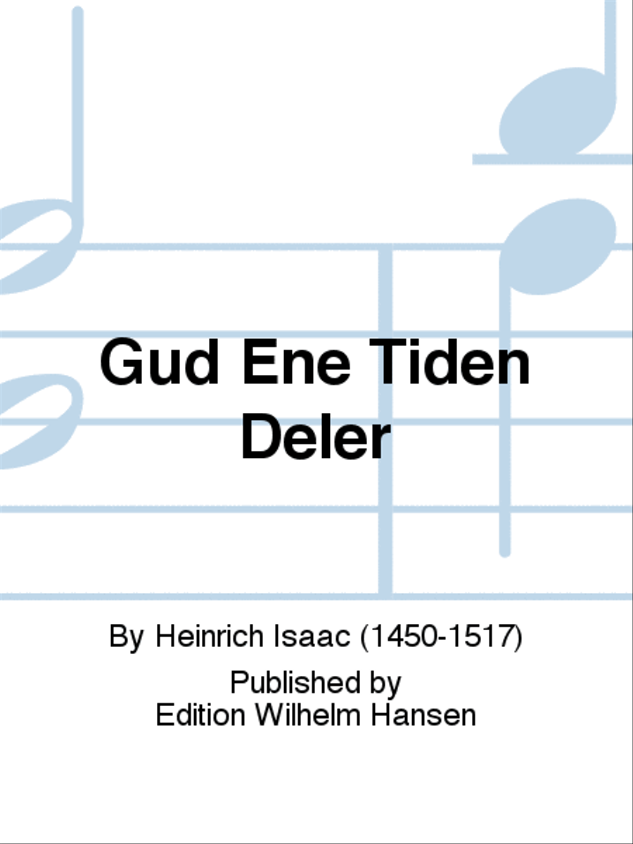 Gud Ene Tiden Deler Gud Ene Tiden Deler Choir scores gallery preview page 1