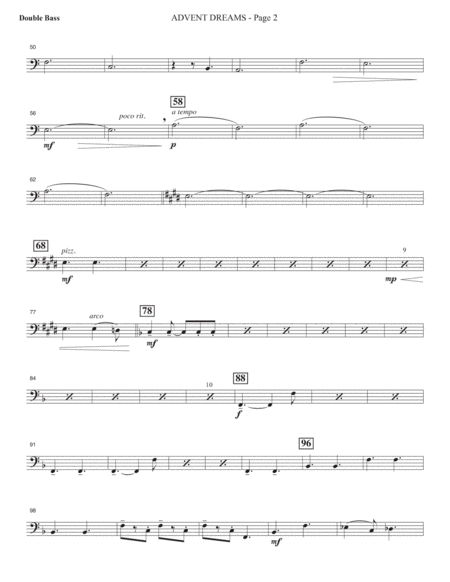 Christmas Dreams (A Cantata) - Double Bass