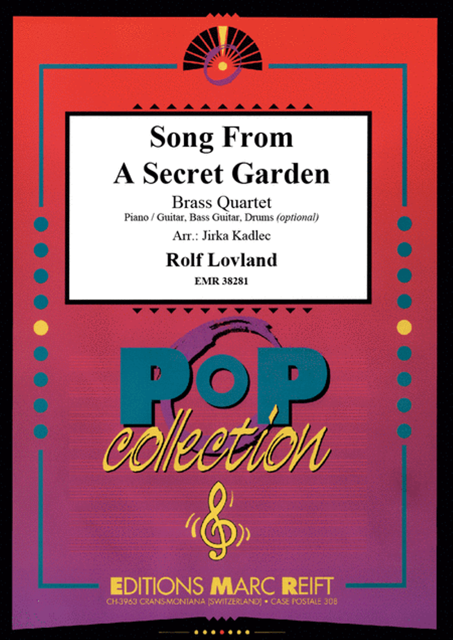 Song From A Secret Garden Brass Ensemble scores gallery preview page 1