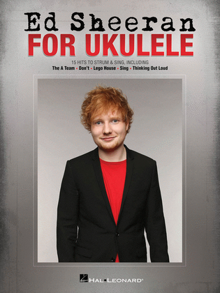 Book cover for Ed Sheeran for Ukulele