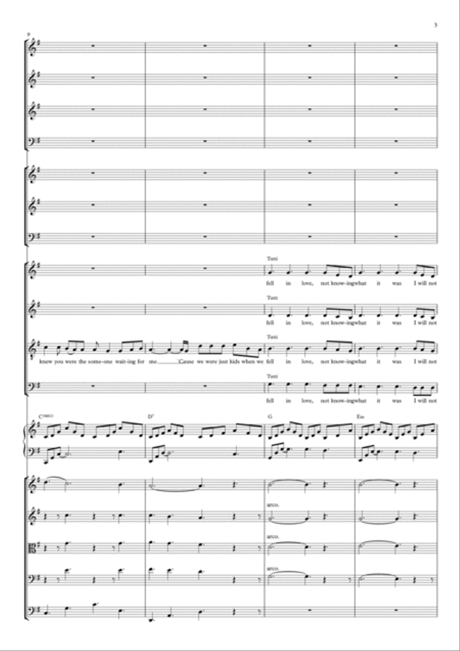 Perfect Symphony A Cappella scores gallery preview page 3