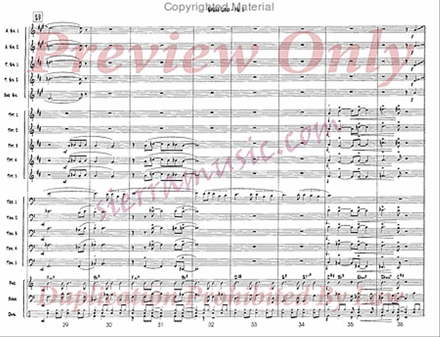 Speak Low Jazz Ensemble scores gallery preview page 6