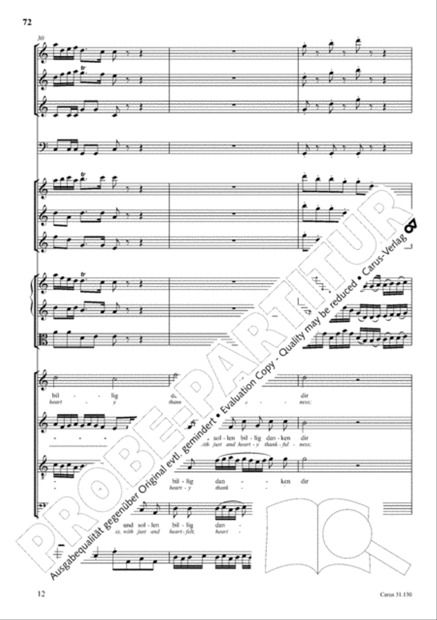 The Complete Sacred Vocal Works (Das geistliche Vokalwerk) Voice scores gallery preview page 73