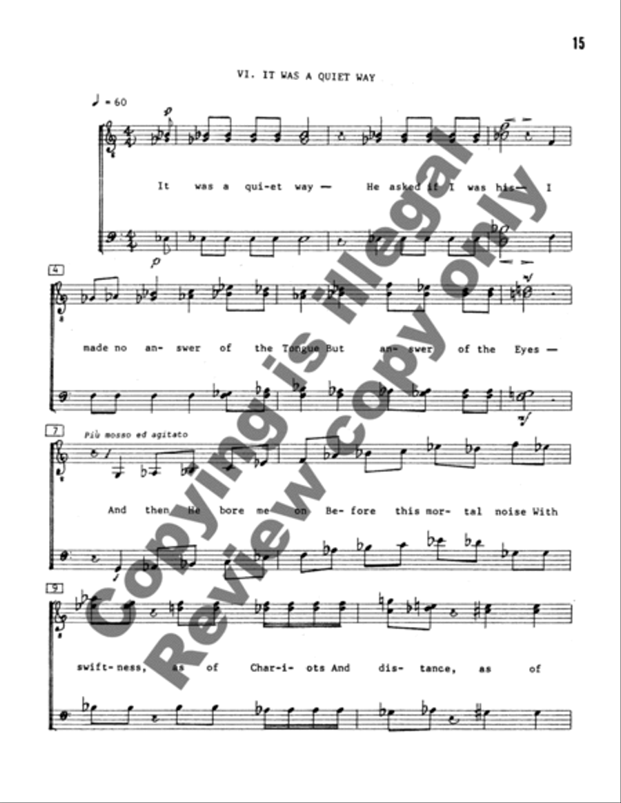 Down an Amherst Path Down an Amherst Path TTBB scores gallery preview page 14