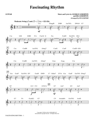 Fascinating Rhythm (from Lady Be Good) (arr. Ed Lojeski) - Guitar