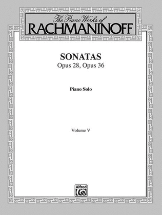 Book cover for The Piano Works of Rachmaninoff, Volume 5