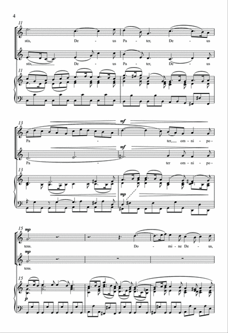 Domine Deus SA scores gallery preview page 4