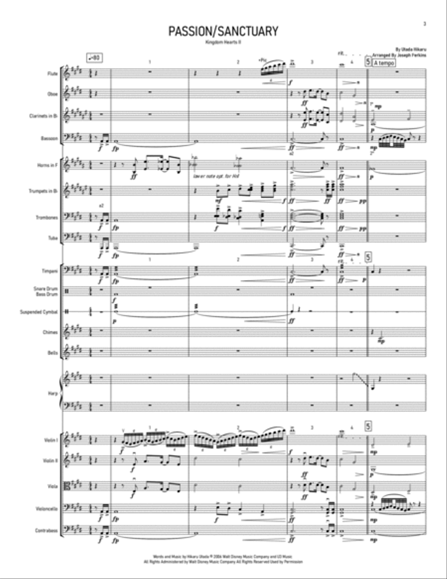 Passion Full Orchestra scores gallery preview page 4