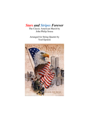Book cover for Stars and Stripes Forever for String Quartet