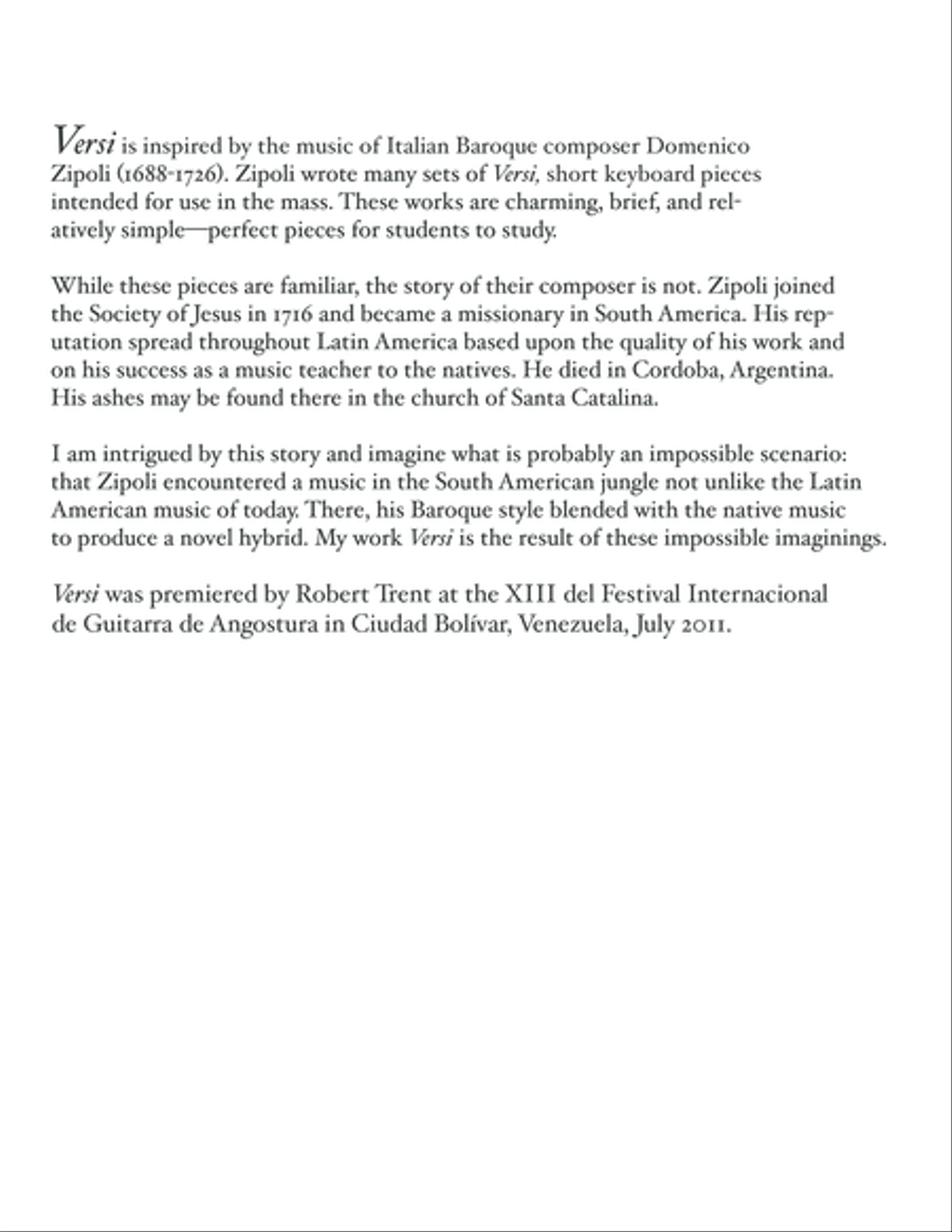 Versi Classical Guitar scores gallery preview page 2