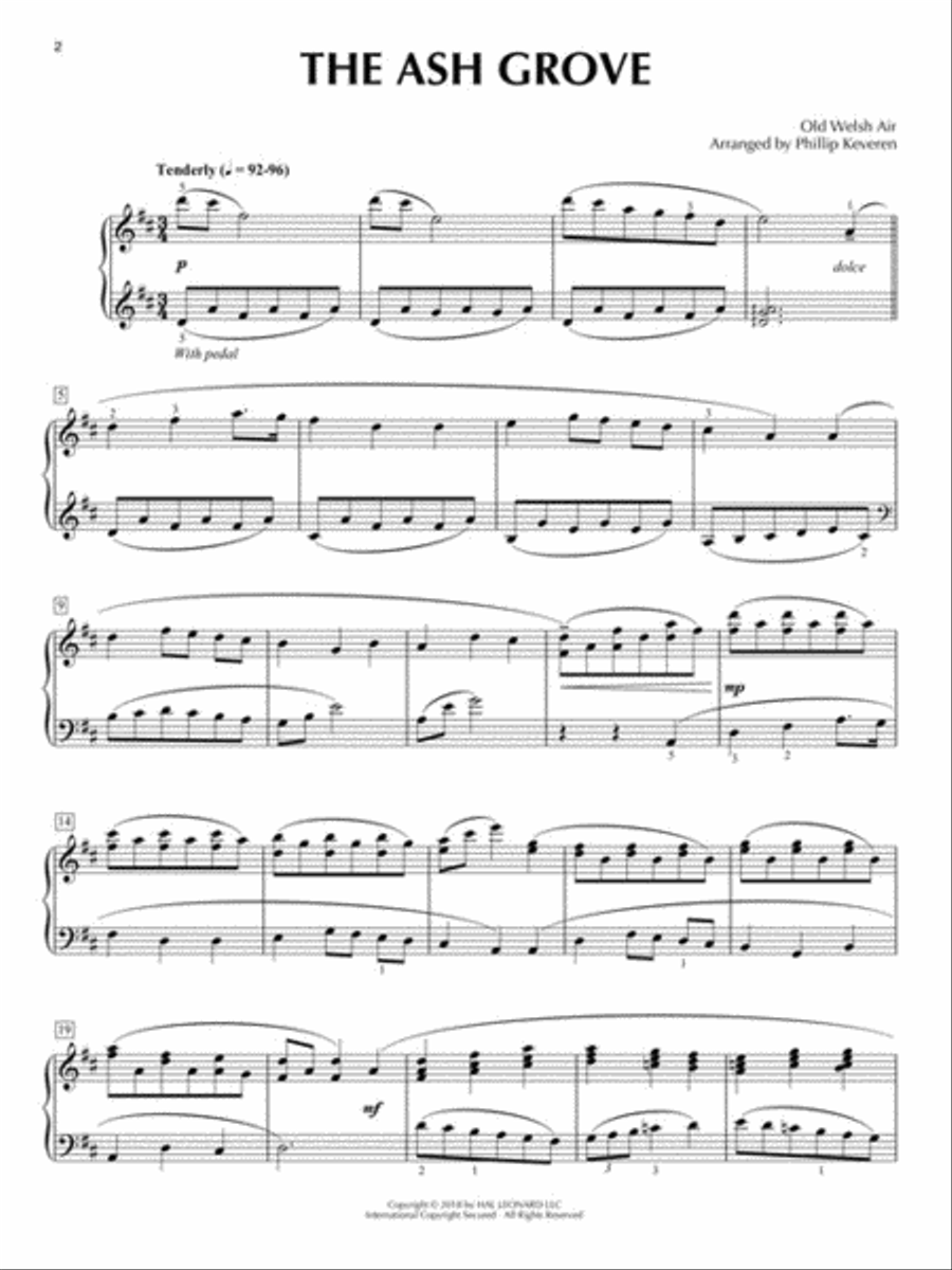 Celtic Songs with a Classical Flair Piano Solo scores gallery preview page 3