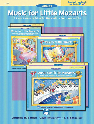 Book cover for Music for Little Mozarts Teacher's Handbook, Book 3 & 4