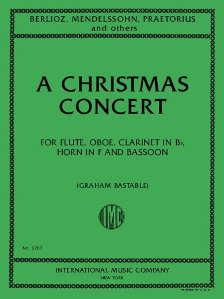 A Christmas Concert Woodwind Quintet scores gallery preview page 1