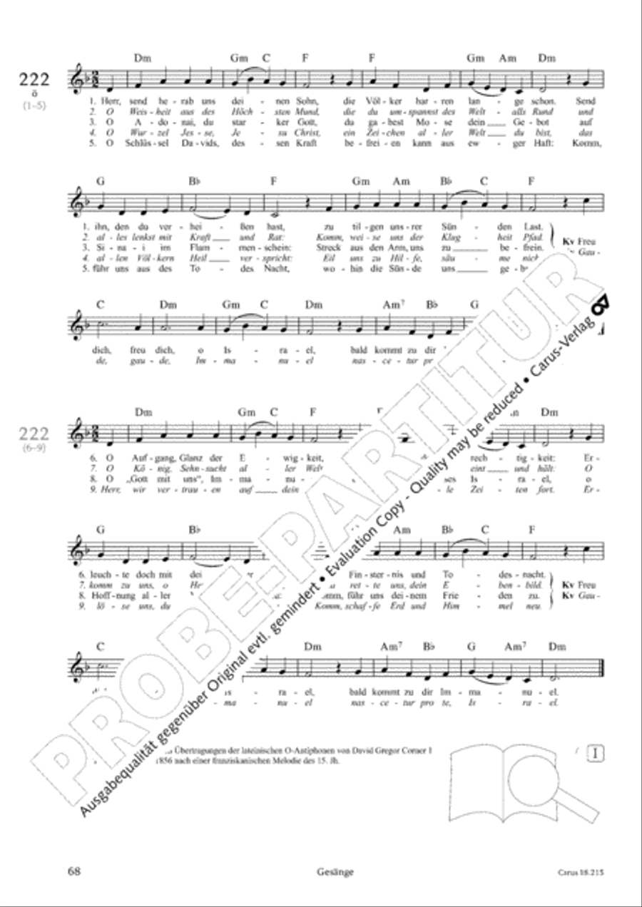 Gitarrenbuch zum Gotteslob Guitar scores gallery preview page 65