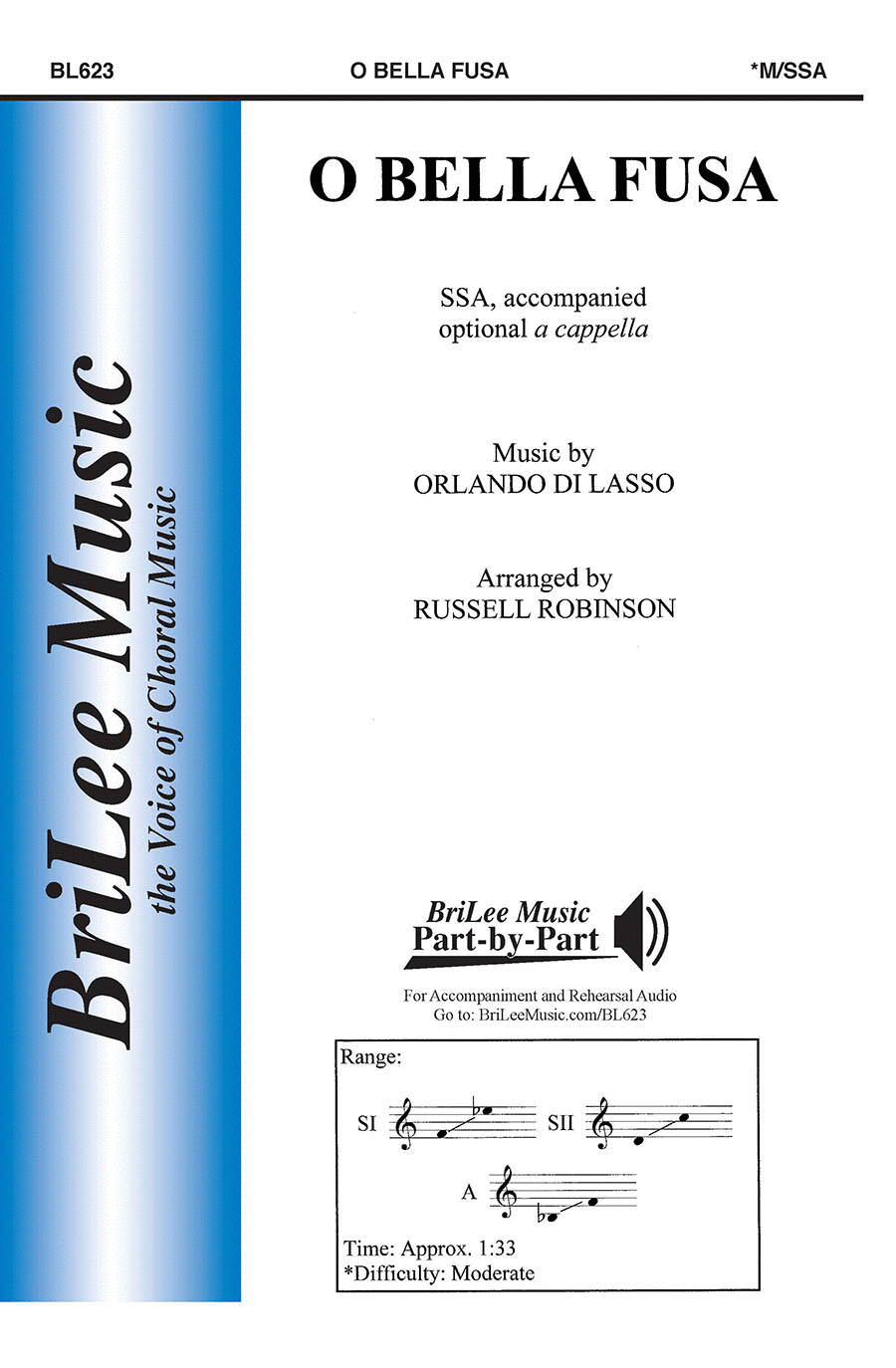 O Bella Fusa SSA scores gallery preview page 1