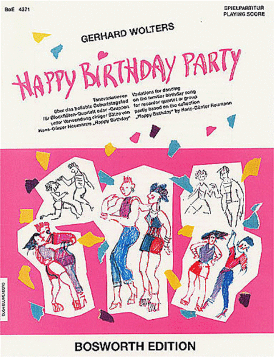 Happy Birthday Party School and Community scores gallery preview page 1