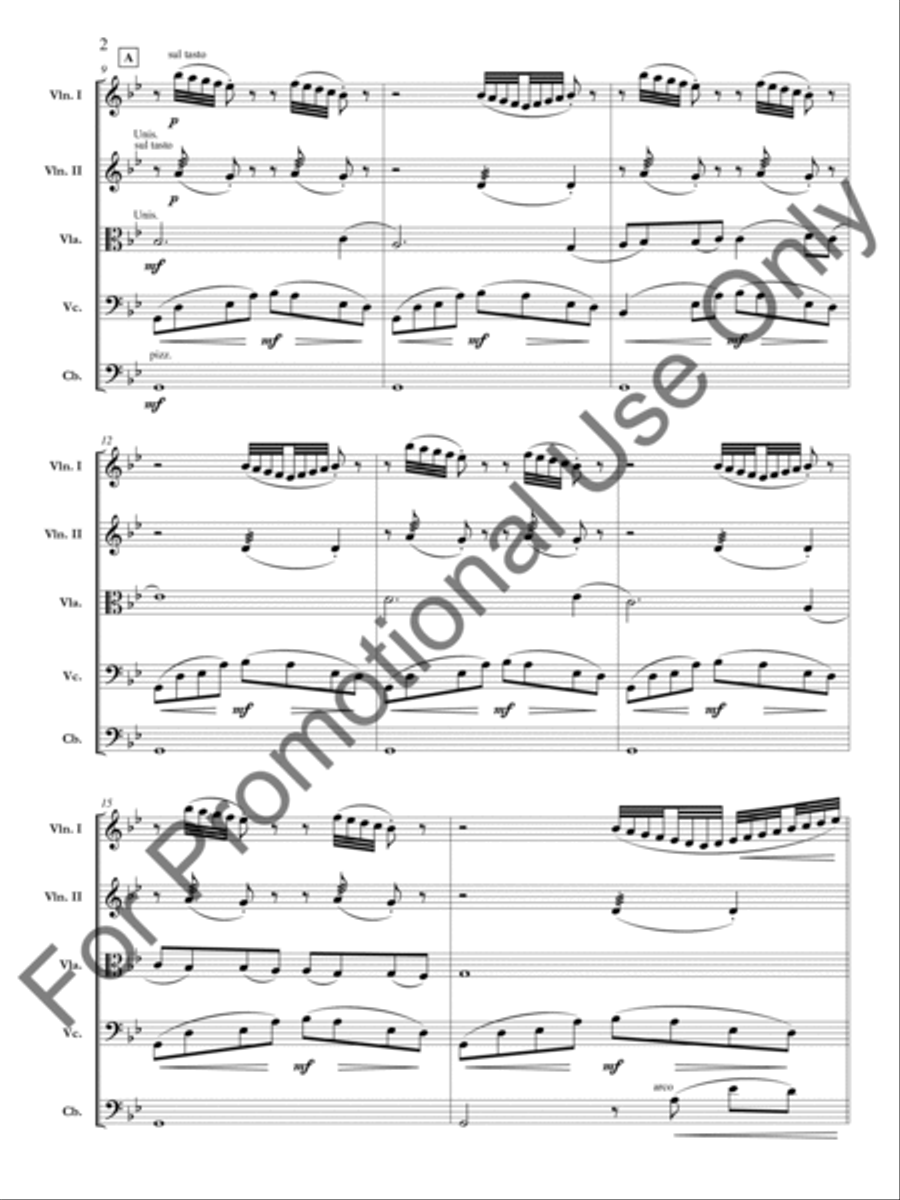 Ghost Lands Ghost Lands Orchestra scores gallery preview page 3