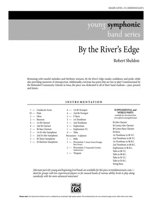 Book cover for By the River's Edge: Score