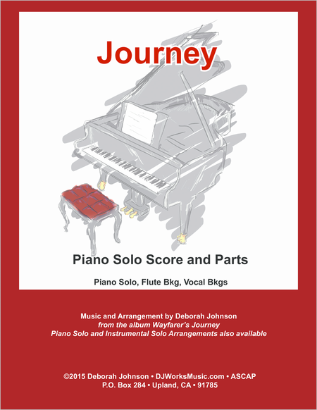 Journey Piano Solo Score image number null
