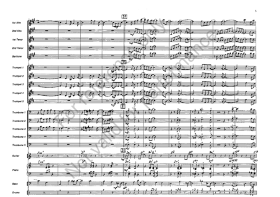 Conversation Piece Jazz Ensemble scores gallery preview page 5