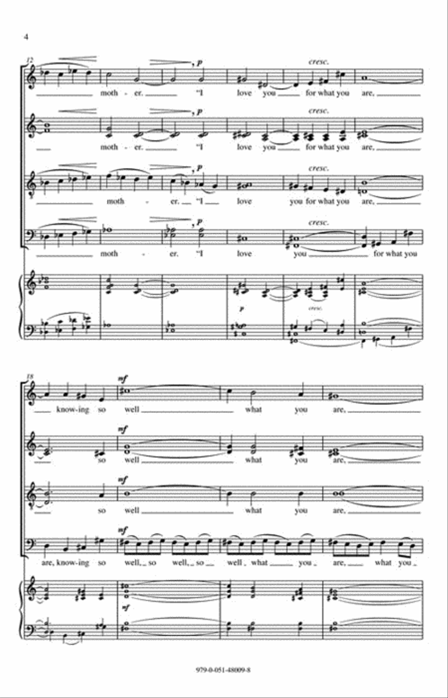 Great Mother 4-Part scores gallery preview page 3