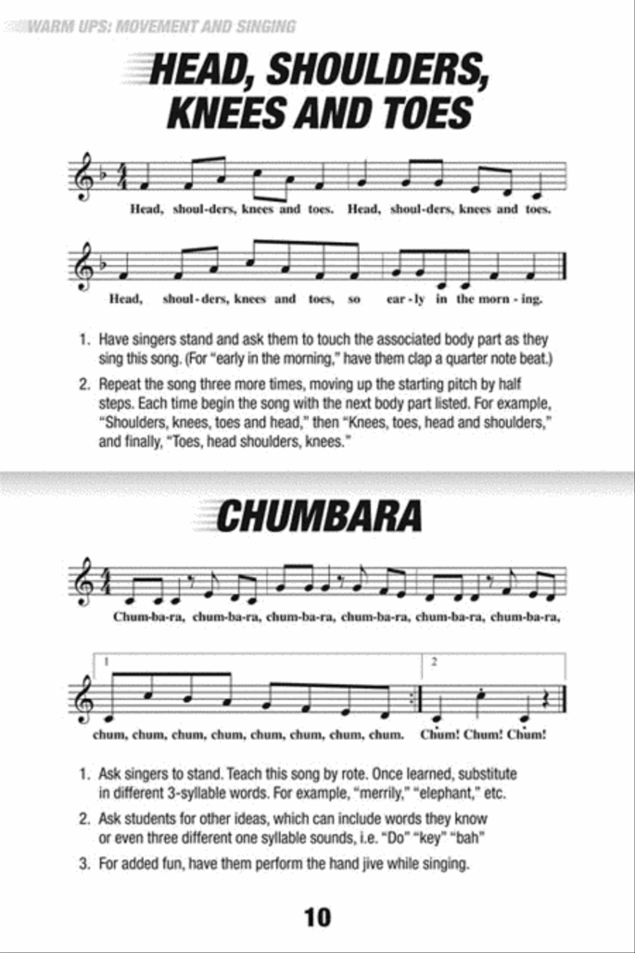 Quick Starts for Young Choirs Children's Choir scores gallery preview page 3