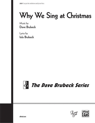Book cover for Why We Sing at Christmas
