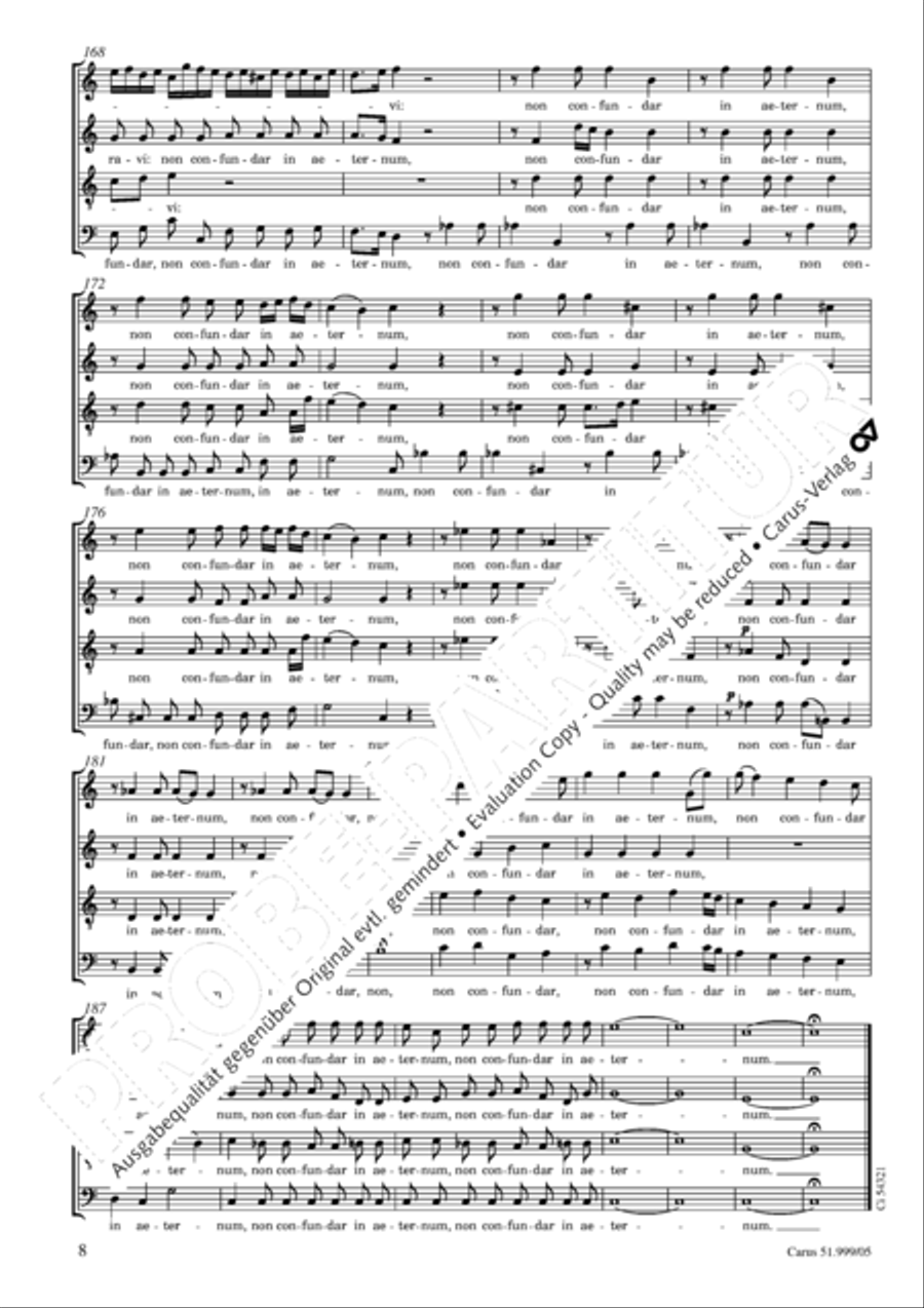 Te Deum 4-Part scores gallery preview page 9