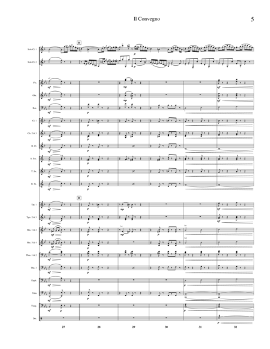 Il Convegno Concert Band scores gallery preview page 4