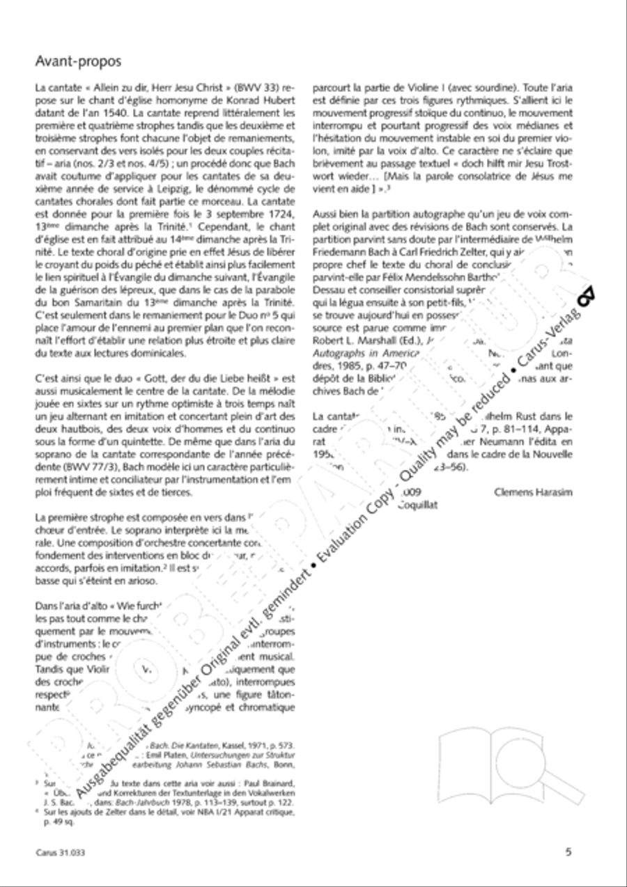 Lord Jesus Christ, in thee alone (Allein zu dir, Herr Jesu Christ) ATB scores gallery preview page 6