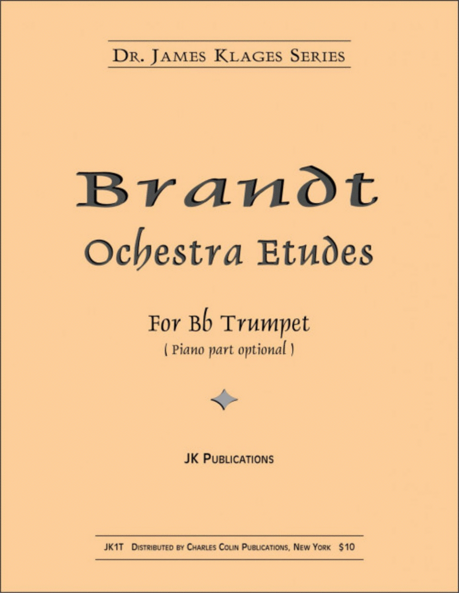 Orchestra Etudes Trumpet Solo scores gallery preview page 1