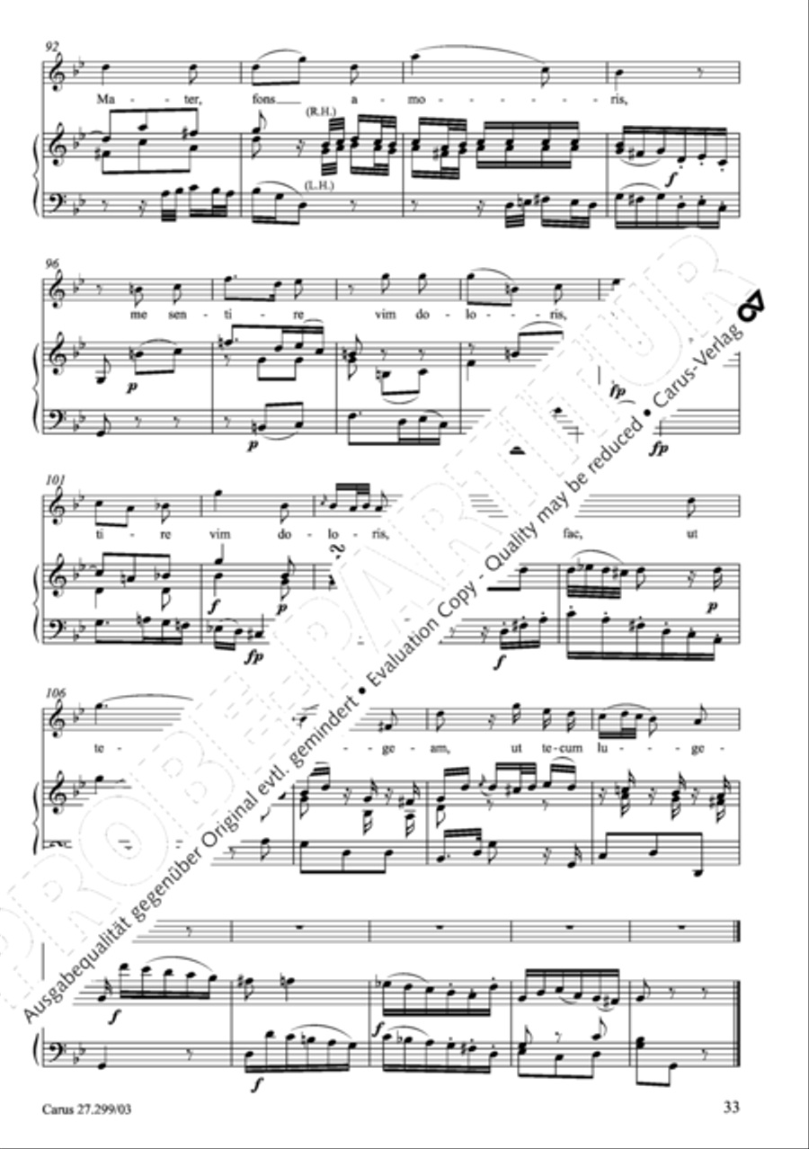 Stabat mater Stabat mater Women's Choir scores gallery preview page 34
