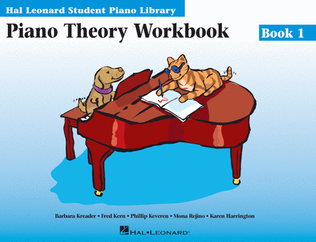 Book cover for Piano Theory Workbook Book 1