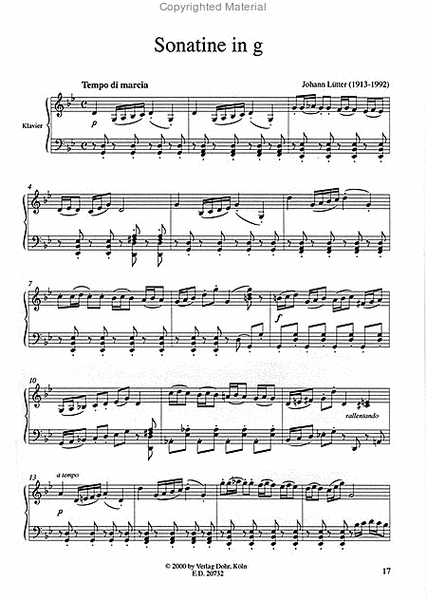 Größere Sonatinen für Klavier (Heft 2)